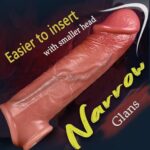 Reusable Penis Sleeve with Cock Ring Sex Toy Penis Extender Penis Enlarger Penis Pump Enlargement Adult Sex Toys for Men Couples - Image 2