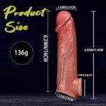 Reusable Penis Sleeve with Cock Ring Sex Toy Penis Extender Penis Enlarger Penis Pump Enlargement Adult Sex Toys for Men Couples - Image 6