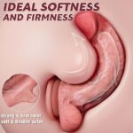 Sex Toy Realistic Dildo for Women - 6.3Inch Body-Safe Silicone Dildos with Soft Lifelike Skin Suction Cup Dildos for G-Spot Anal Strap On Play, Adult Sex Toys Penis Stimulator for Couple Men Beginners - Image 2